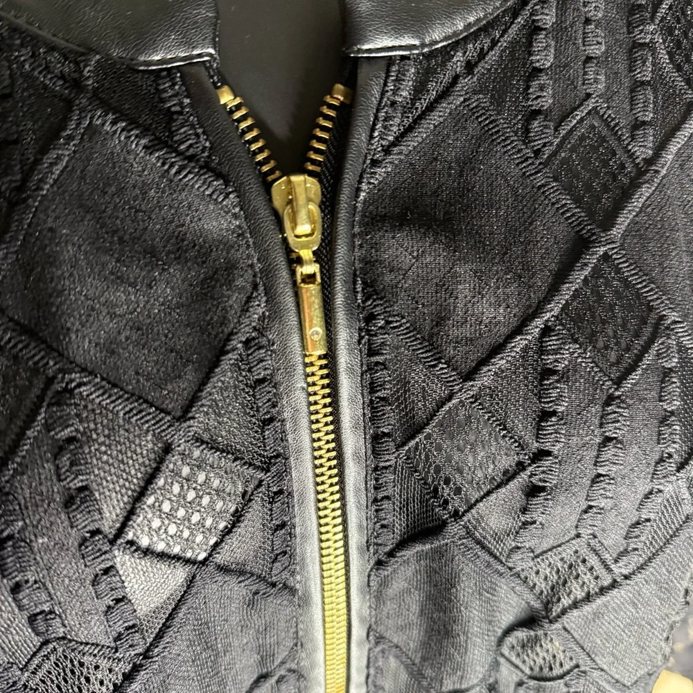 INC International Concepts Black Blazer Classic blouse - Picture 5 of 8